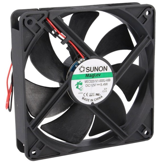 DC Fan 120x120x25mm 12V - MagLev