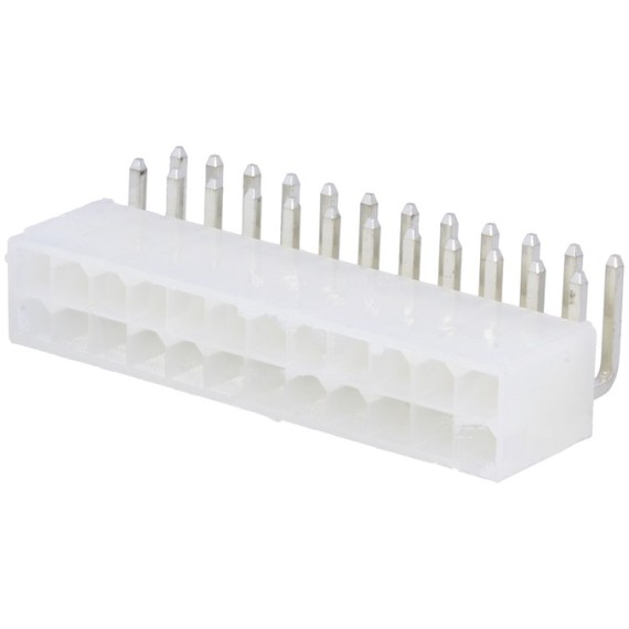 Terminal N42 24-Pin Male 4.2mm THT (Angled)