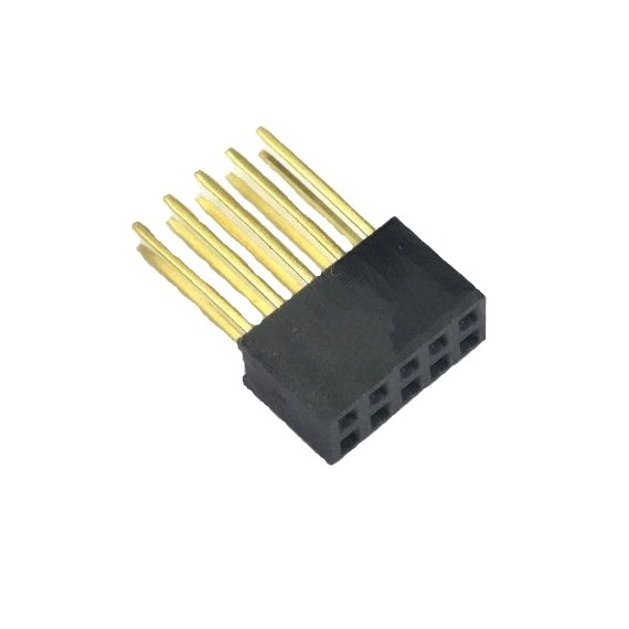 Pin Header 2x5 Female 2.54mm - Long
