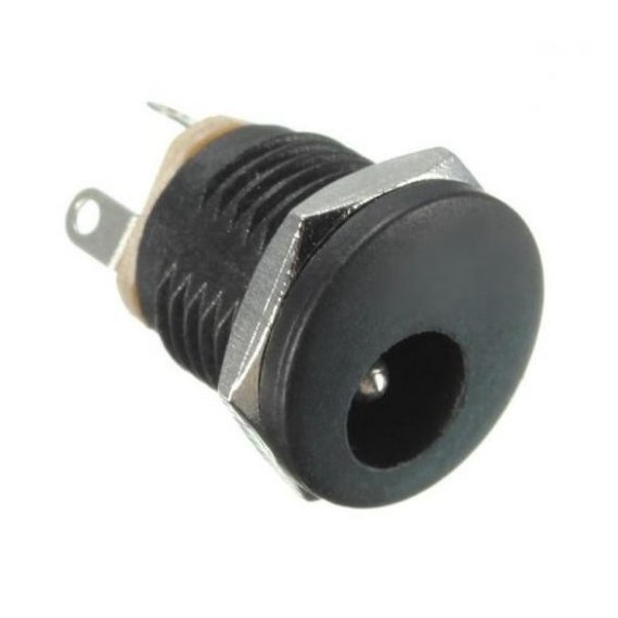DC Power Jack 5.5x2.5 - Plastic