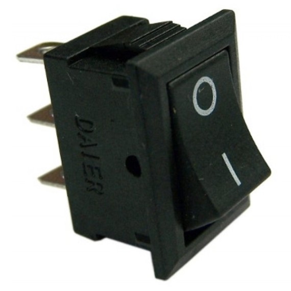 Rocker Switch ON-ON Black