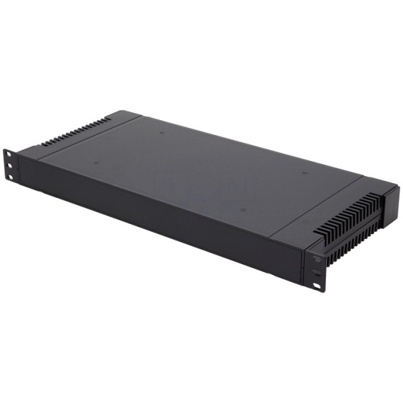 Κουτί για Rack 19" 1U 431x203x43mm Μαύρο