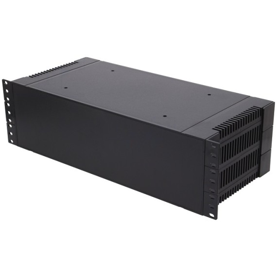 Κουτί για Rack 19" 3U 431x203x129mm Μαύρο