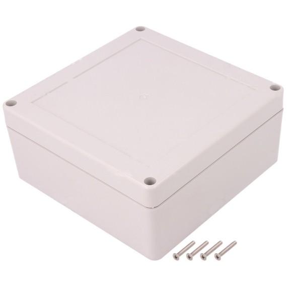 Κουτί Κατασκευών 135x135x60mm Γκρι