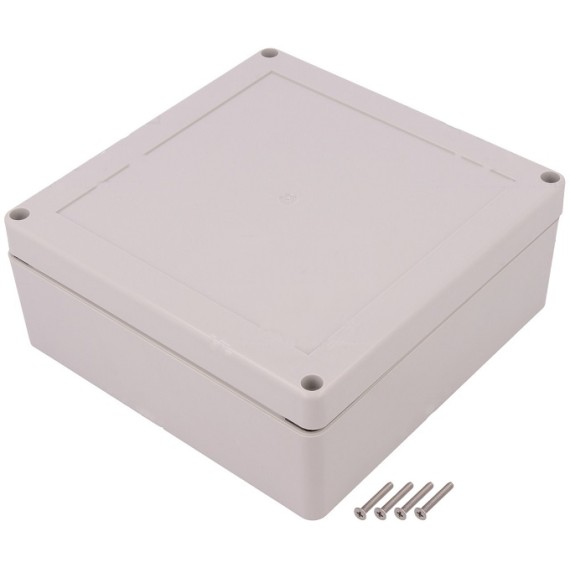 Κουτί Κατασκευών 150x150x60mm Γκρι