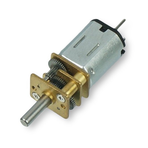 Micro Metal Gearmotor (Extended back shaft) - 75RPM