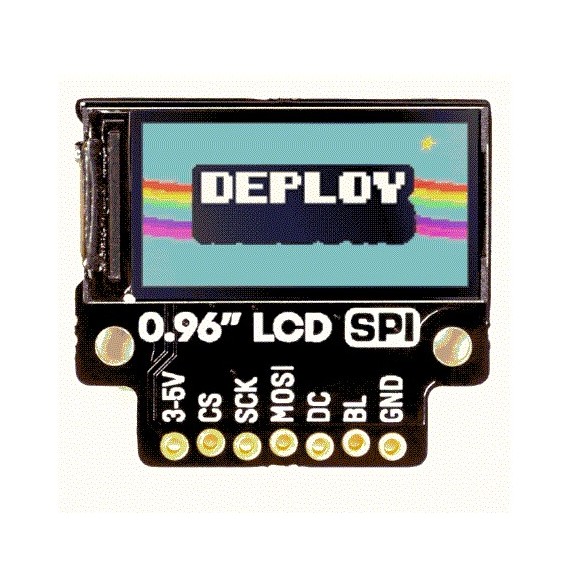 Pimoroni Breakout SPI Display 0.96" 160x80 LCD (Colour)