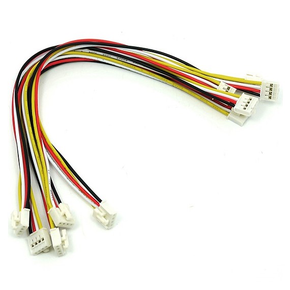 Grove - Universal 4 Pin Buckled 20cm Cable (pack of 5)