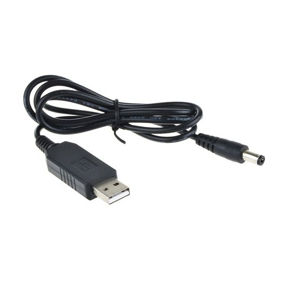 Step Up Cable Module USB DC5V to 5.5/2.1mm DC12V