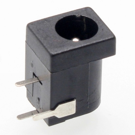 Dc Power Jack 5.5 x 2.1mm - Breadboard Compatible