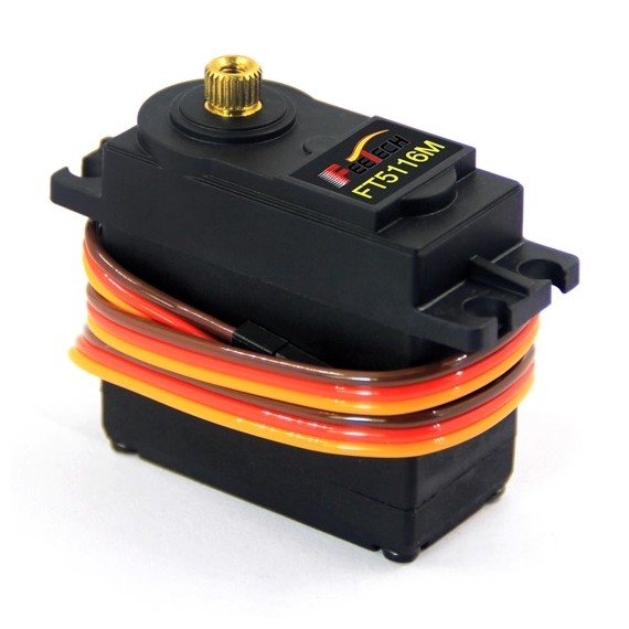 Servo Standard 15kg.cm Metal Gears with Overload Protection (Feetech FT5116M)