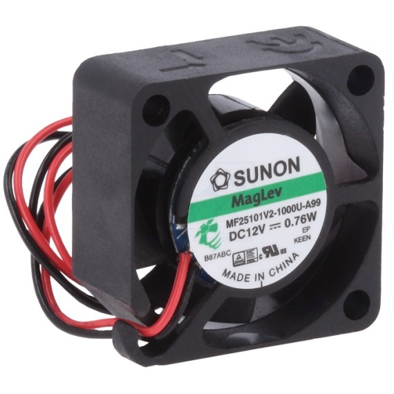 DC Fan 25x25x10mm 12V - MagLev - MF25101V2