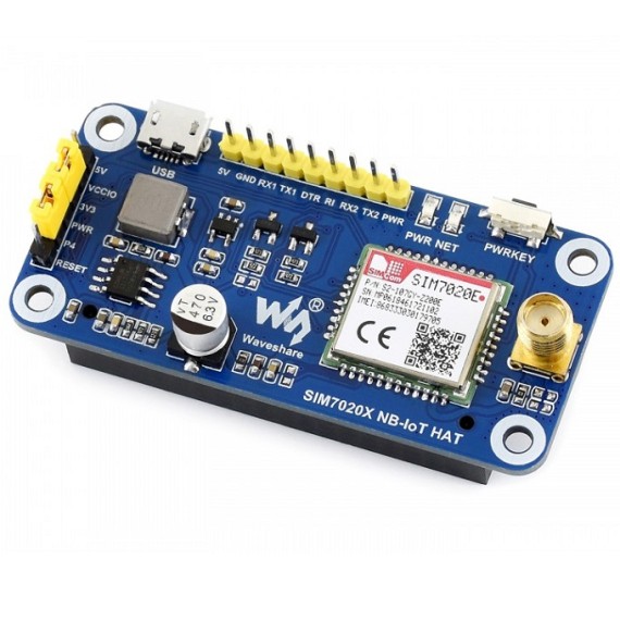 Waveshare NB-IoT HAT Based on SIM7020E