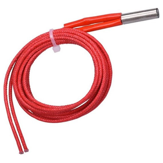 Ceramic Cartridge Heater 6x20mm 24v 40W 1m