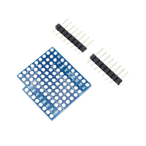 WeMos D1 Mini Protoboard Shield