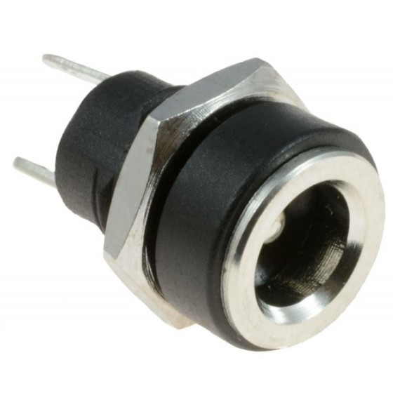 DC Power Jack 5.5x2.1 - Plastic