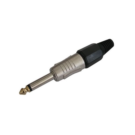 Jack Mono 6.35mm HQ Μαύρο (Αρσενικό)