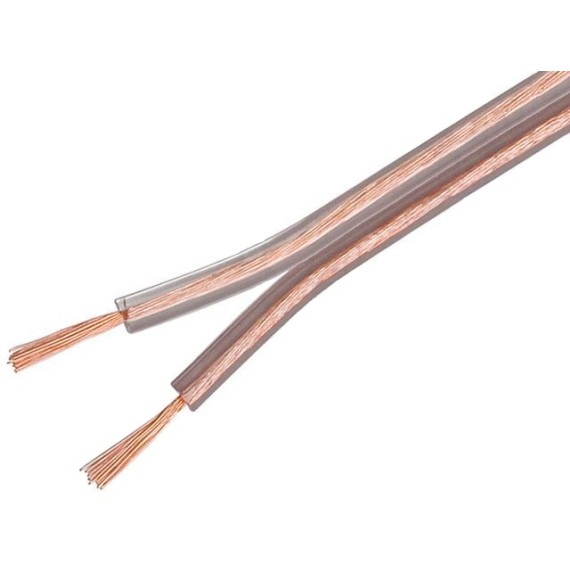 Καλώδιο 2x0.75mm2 Διάφανο 10m