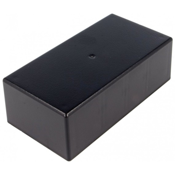 Κουτί Κατασκευών 130x68x44mm Μαύρο - G1022B