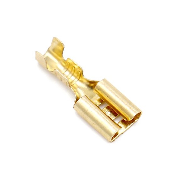 Ακροδέκτης Flat 4.8mm Female Bare (bag of 100)