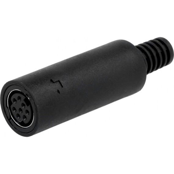 MiniDIN 8-Pin Connector Female for Cable