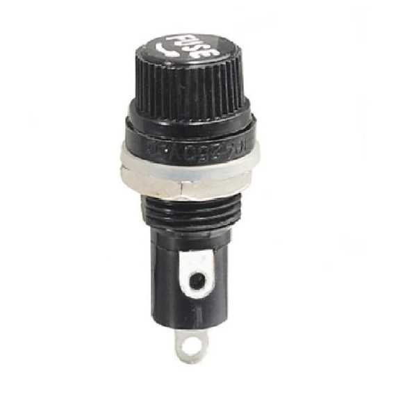 Fuse Holder 5x20 - Panel Mount BLX-4