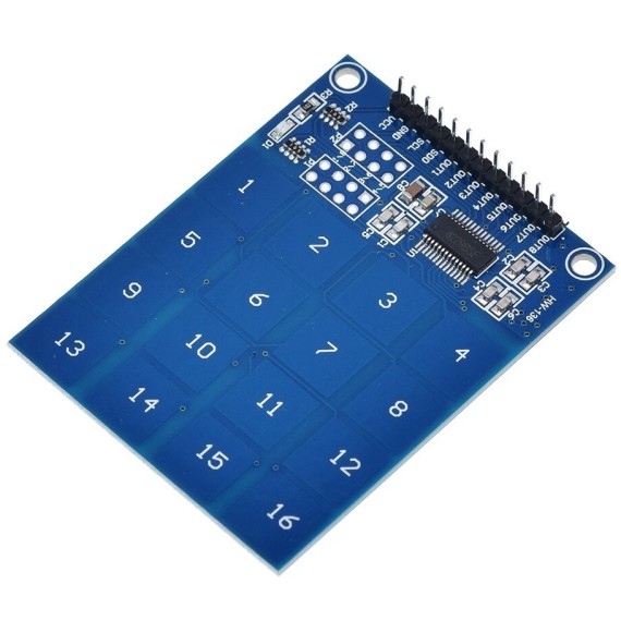 Digital Capacitive Touch Keypad 16-Channel - TTP229
