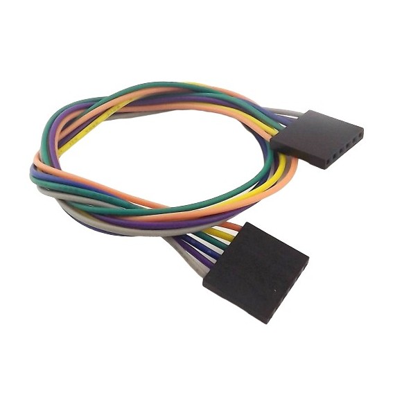 Jumper Wires 6-Pin 30cm Female to Female