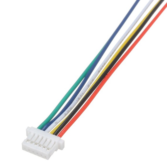 JST SH Jumper 6 Wire Assembly - 10cm