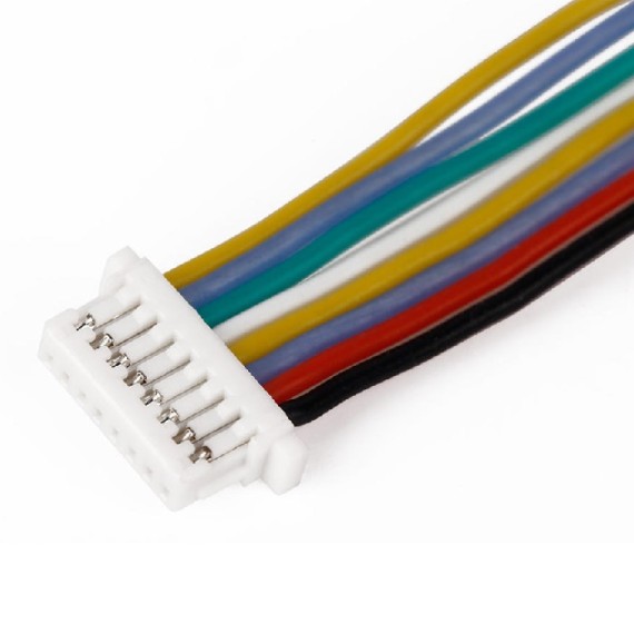 JST SH Jumper 8 Wire Assembly - 10cm