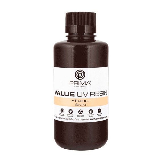 Ρητίνη UV PrimaCreator Value Flex - Δέρμα 500ml