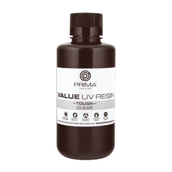 Ρητίνη UV PrimaCreator Value Tough - Διάφανο 500ml