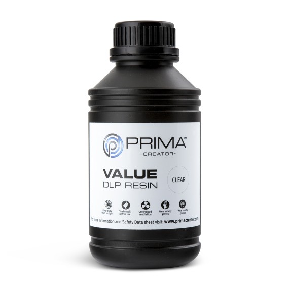 Ρητίνη UV PrimaCreator Value - Διάφανο 500ml