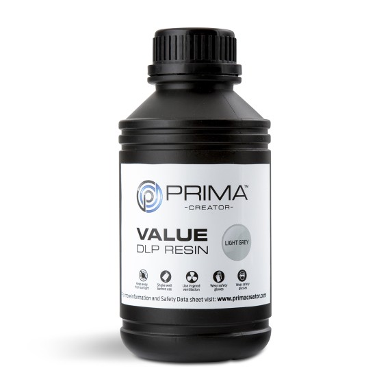 Ρητίνη UV PrimaCreator Value - Ανοιχτό Γκρι 500ml