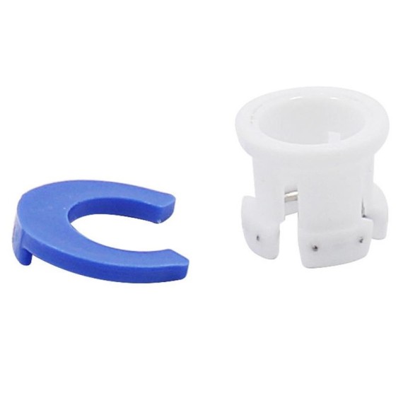 Bowden Clamp 6mm - Blue/White
