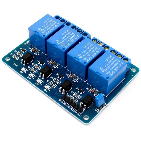 Relay Module - 4 Channel 12V