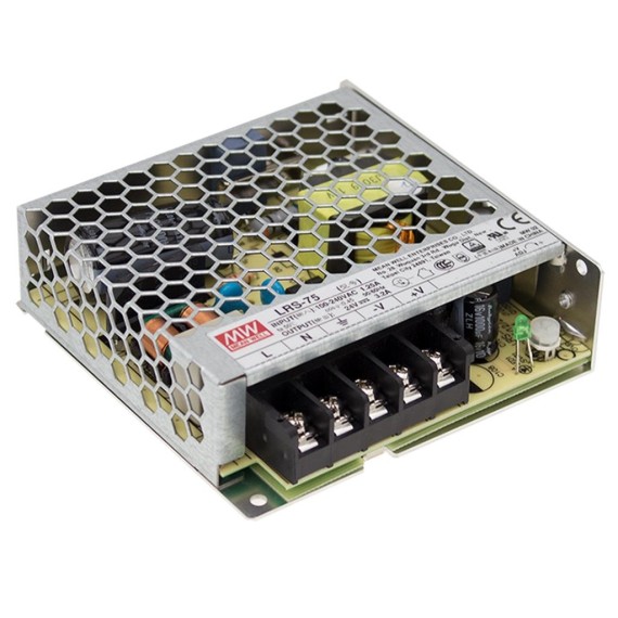 Τροφοδοτικό 5V 14A 70W MeanWell - LRS-75-5