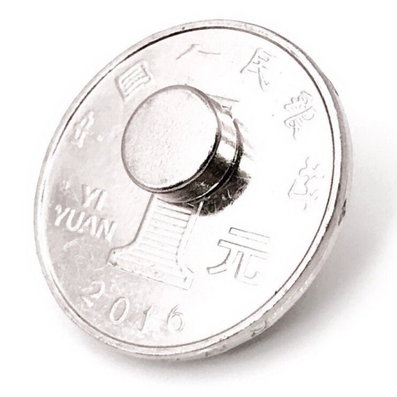 Round Magnet - 8x3mm - 1τμχ
