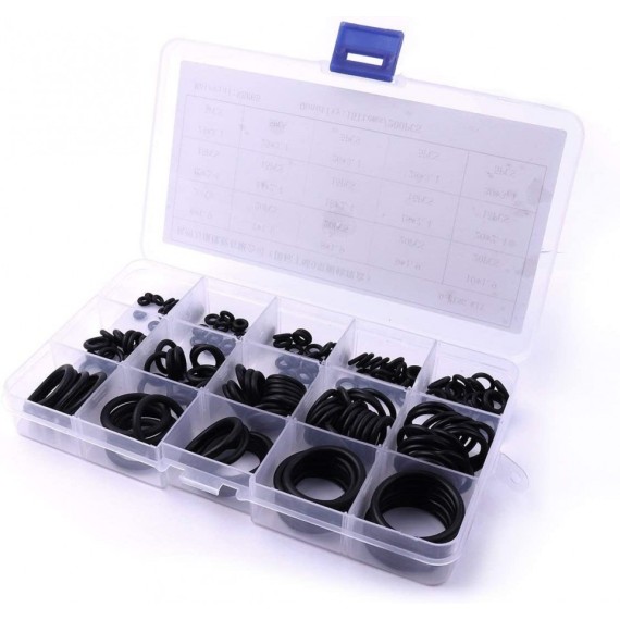 O-ring NBR Assortment Kit Black - 200pcs