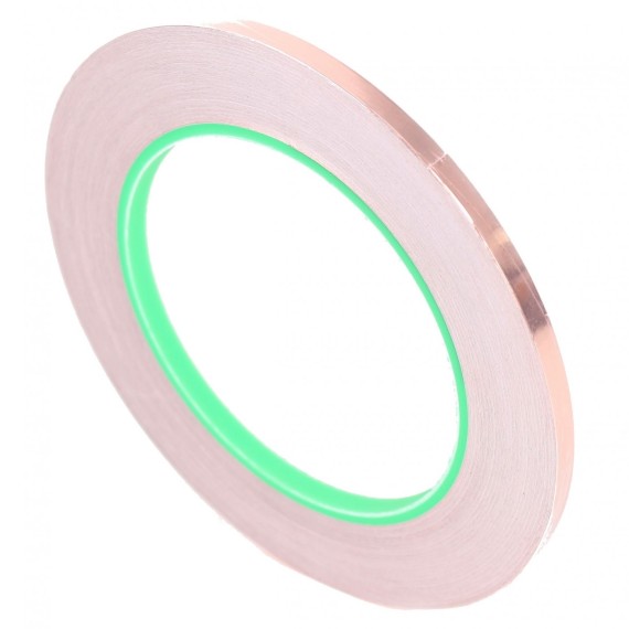 Copper Foil Tape with Conductive Adhesive 5mm - 30m