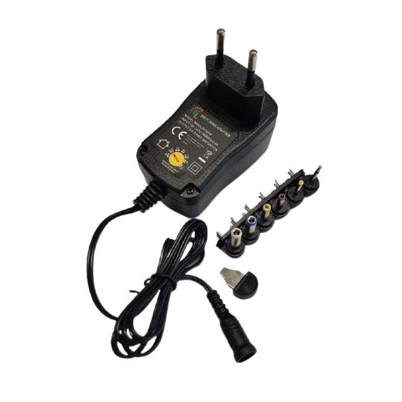 Τροφοδοτικό 3V/4.5V/5/6/7.5V/9V/12VDC 1A - MWCL3K10GS