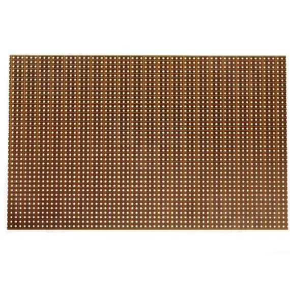 Πλακέτα Διάτρητη 160x100mm - 39 Γραμμές (Τριάδες)