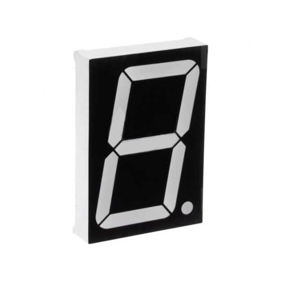 Single Digit 7-Segment 38.1mm - Green Common Anode