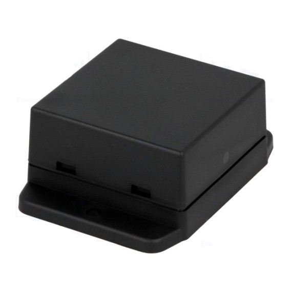 Κουτί Κατασκευών 50x50x27mm - ABS Μαύρο (Gainta NUB505027BK)