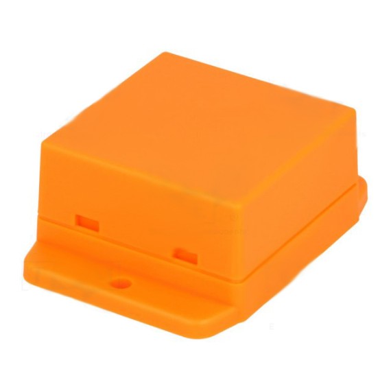 Κουτί Κατασκευών 50x50x27mm - ABS Πορτοκαλί (Gainta NUB505027OR)