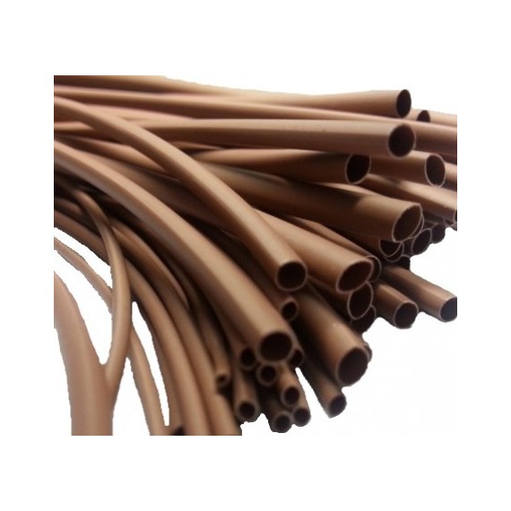Θερμοσυστελλόμενο 2.4/1.2mm Καφέ - 1m