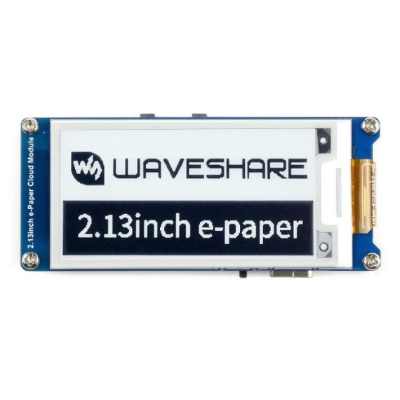 e-Paper Display Module 2.13" 250x122 (Black-White) - WiFi