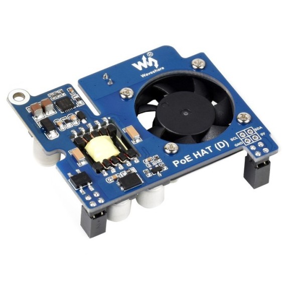 Waveshare Power over Ethernet HAT - Official Case Compatible