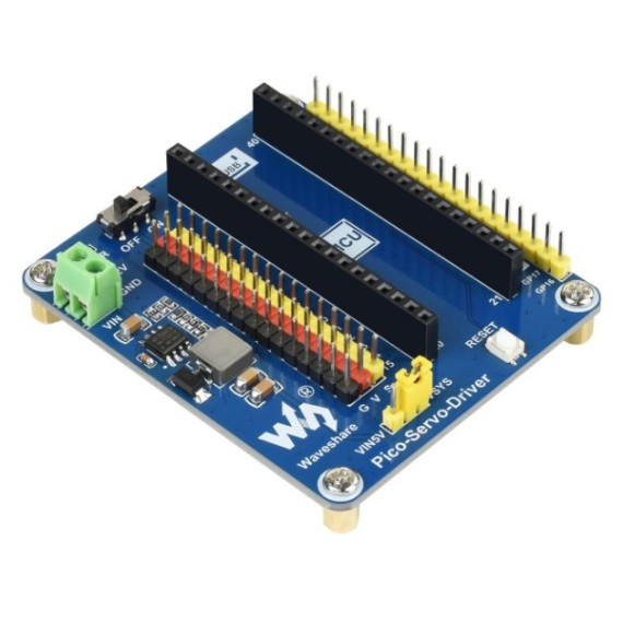 Waveshare Pico Servo Driver Module 16-Channel 16-bit