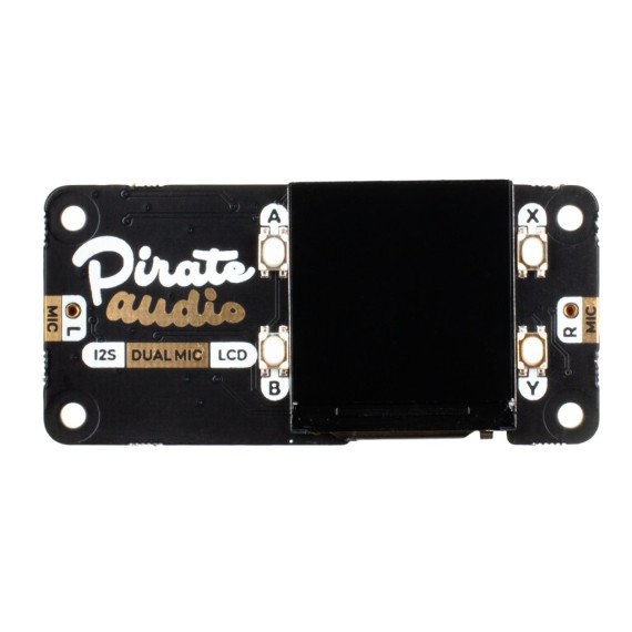 Pimoroni Pirate Audio: Dual Mic HAT